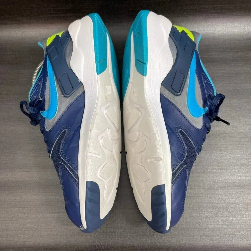 Nike‎ LD Victory Youth Big Kids Size 7 Athletic Running Shoes Blue White